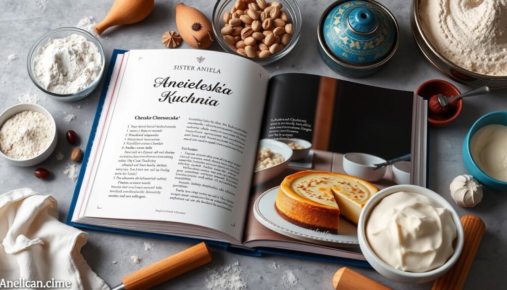 Książka kucharska Siostry Anieli z przepisami na ciasta
