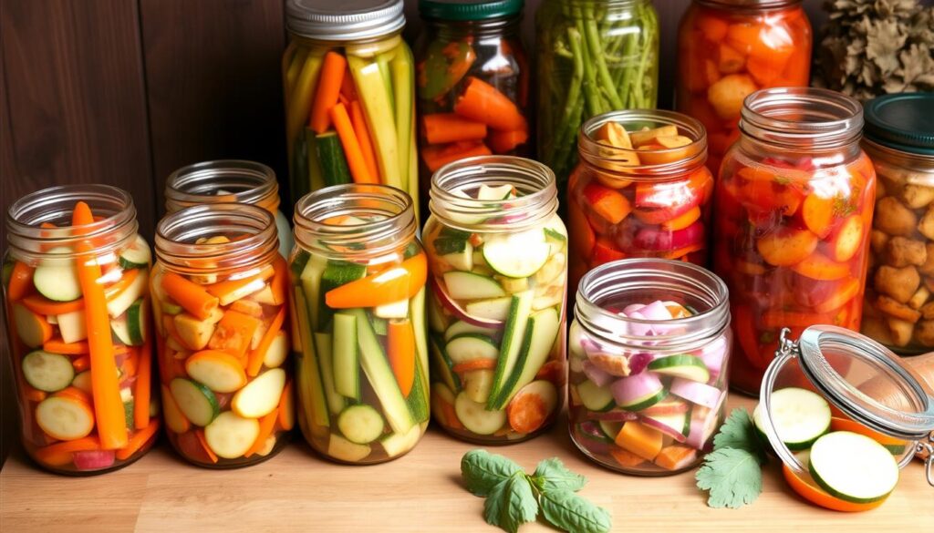 Różne warianty sałatki z cukinii na zimę - z dodatkiem marchewki, ogórków i innych warzyw