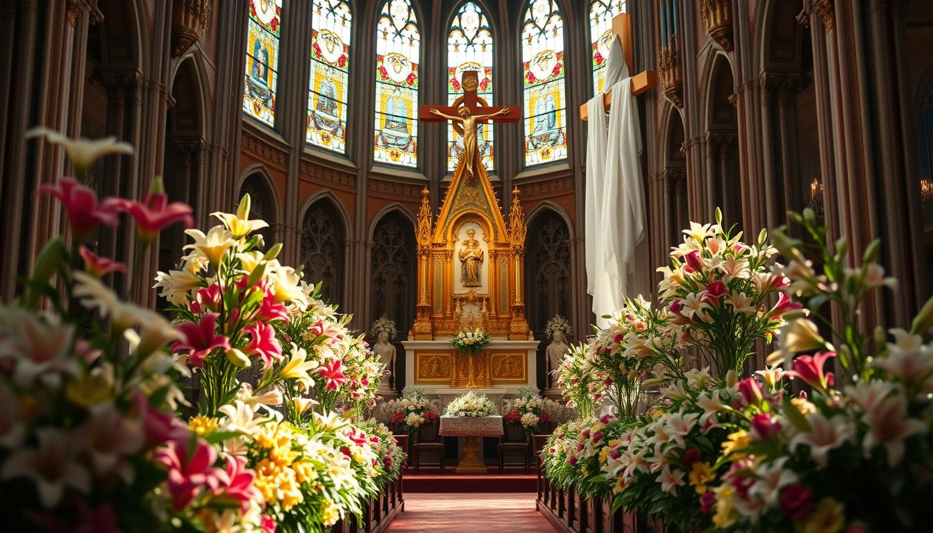 jak udekorować kościół na wielkanoc