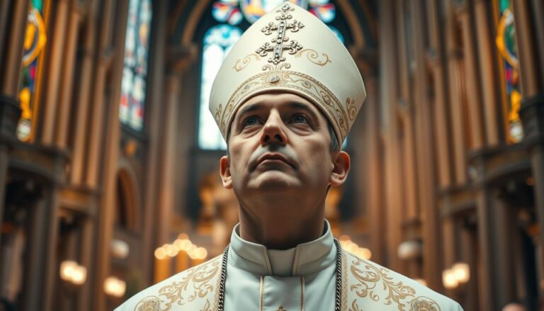 nakrycie głowy biskup