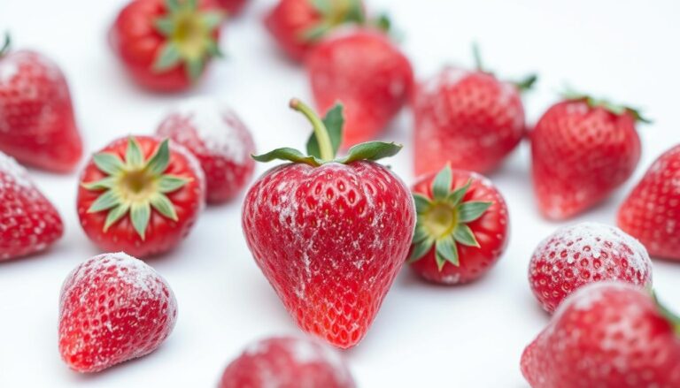 ile kalorii mają truskawki mrożone