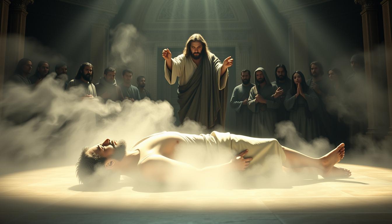 wskrzeszony przez jezusa