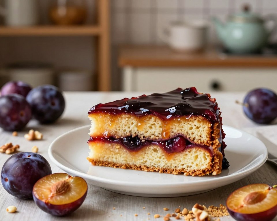 ciasto ze śliwkami kalifornijskimi siostry anastazji