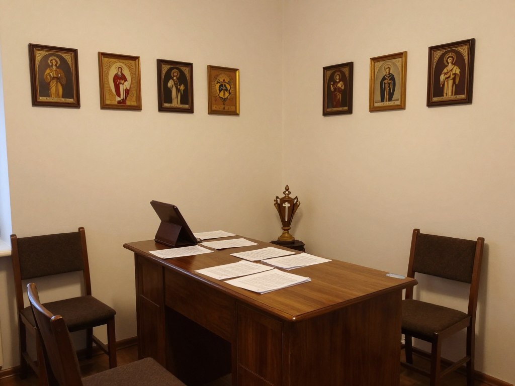 Kancelaria parafialna w Gołańczy, gdzie można zamówić intencje mszalne