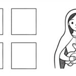 Łatwy rysunek Maryi i Jezusa krok po kroku dla początkujących