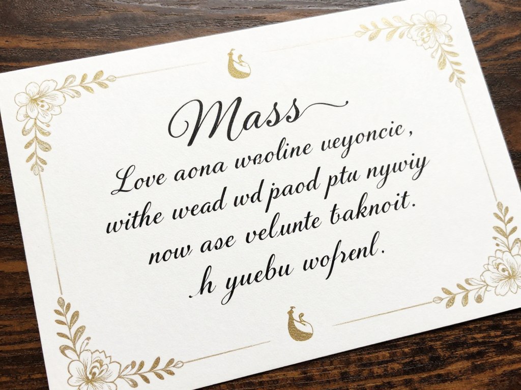 Przykład intencji mszalnej z okazji rocznicy ślubu