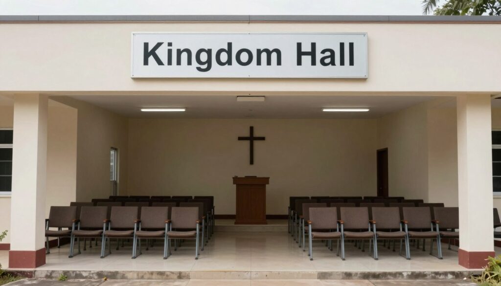 Sala Królestwa Świadków Jehowy - miejsce spotkań i nabożeństw