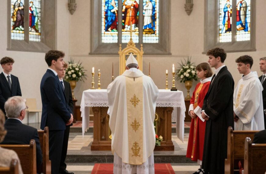 Uroczystość bierzmowania w kościele katolickim - jak wygląda bierzmowanie