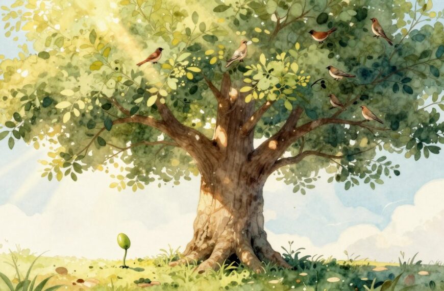 Przypowieść o ziarnku gorczycy biblijne znaczenie