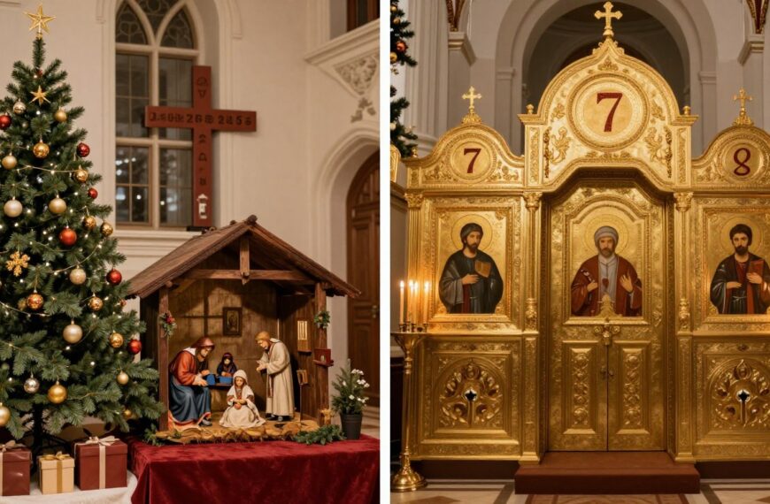 Dlaczego wyznawcy prawosławia obchodzą Boże Narodzenie później niż katolicy